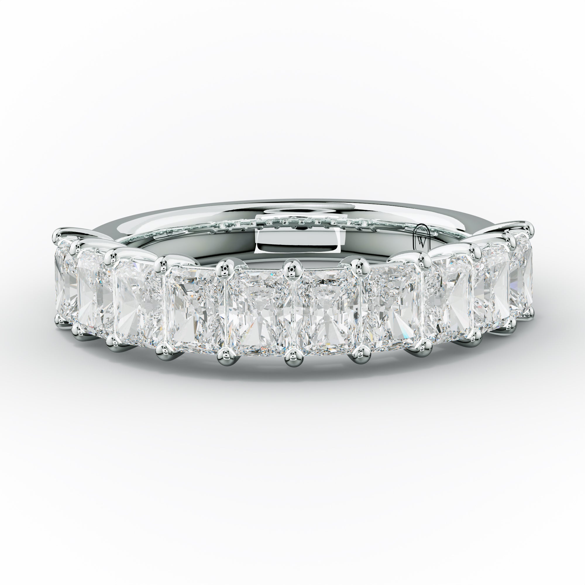 2.0 Carat Radiant Diamond Anniversary Band