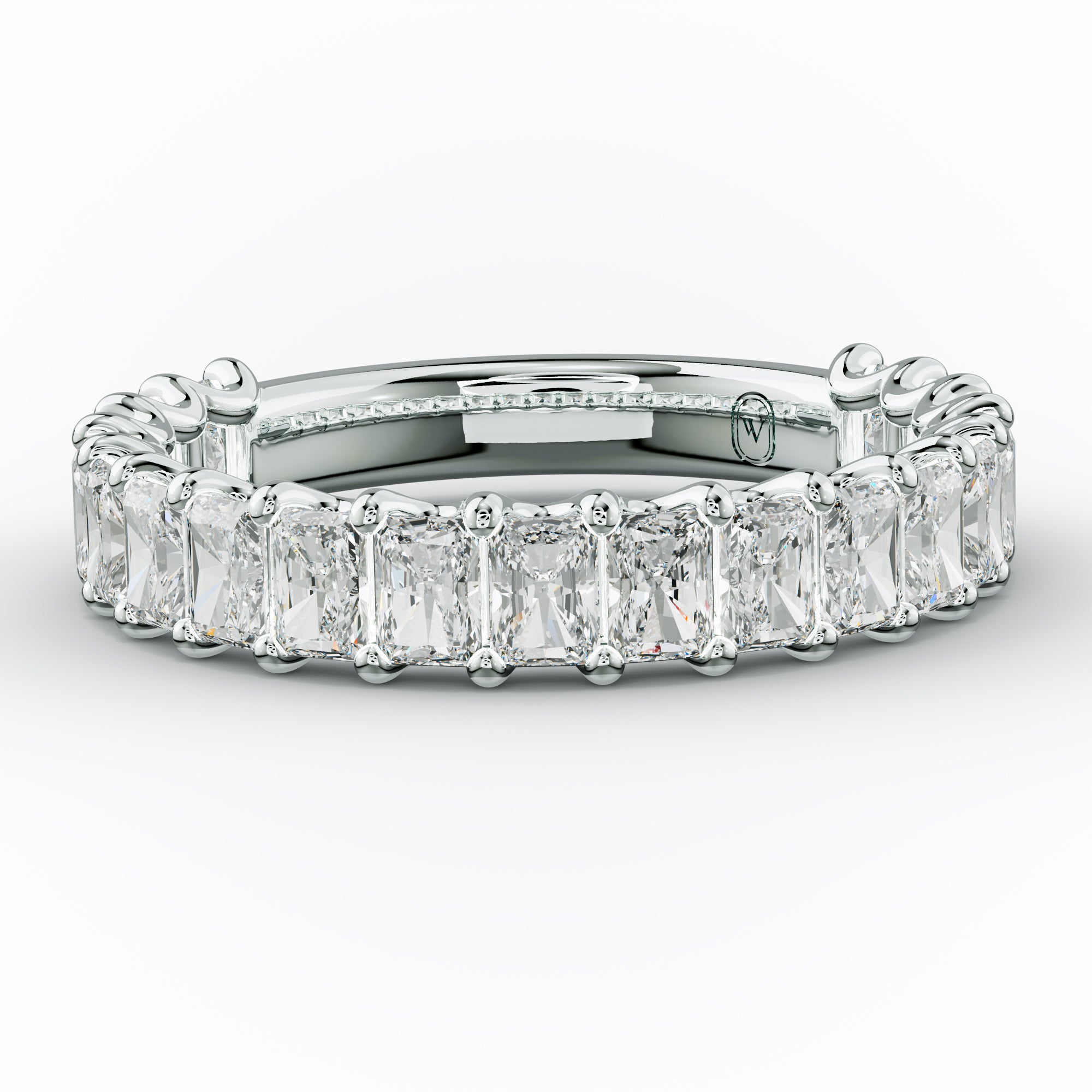 2.0 Carat Radiant Cut Diamond Anniversary Band