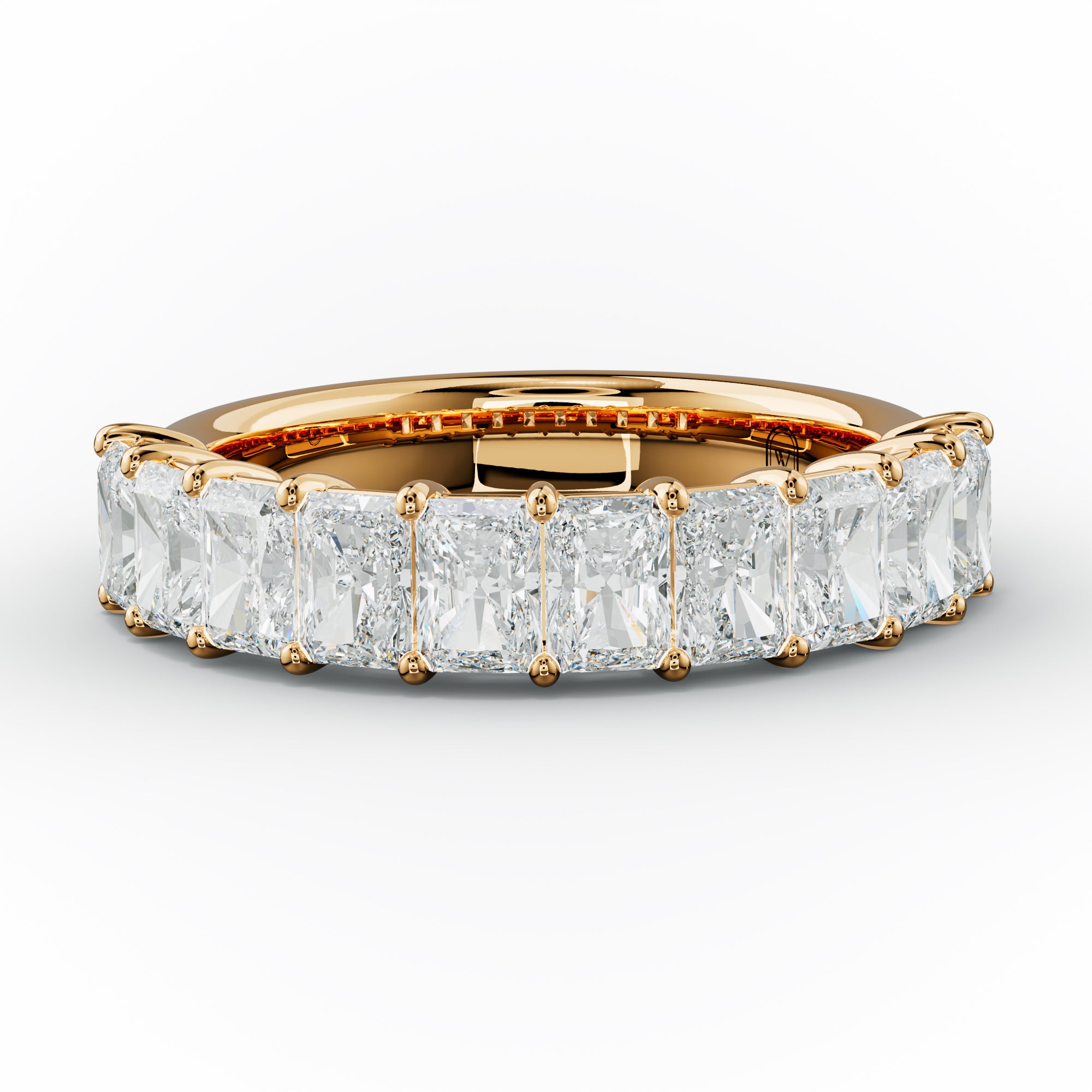 3.0 Carat Radiant Diamond Anniversary Band