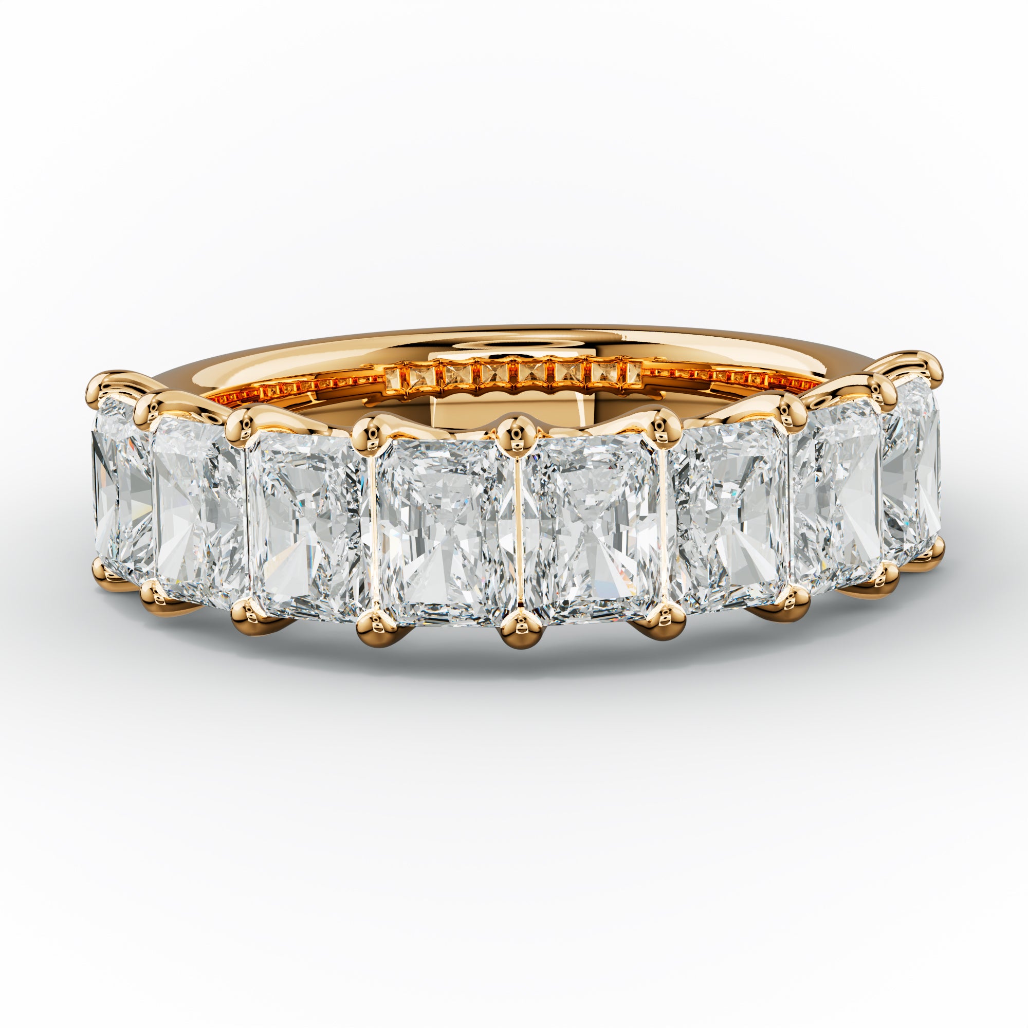 3.0 Carat Radiant Cut Diamond Anniversary Band