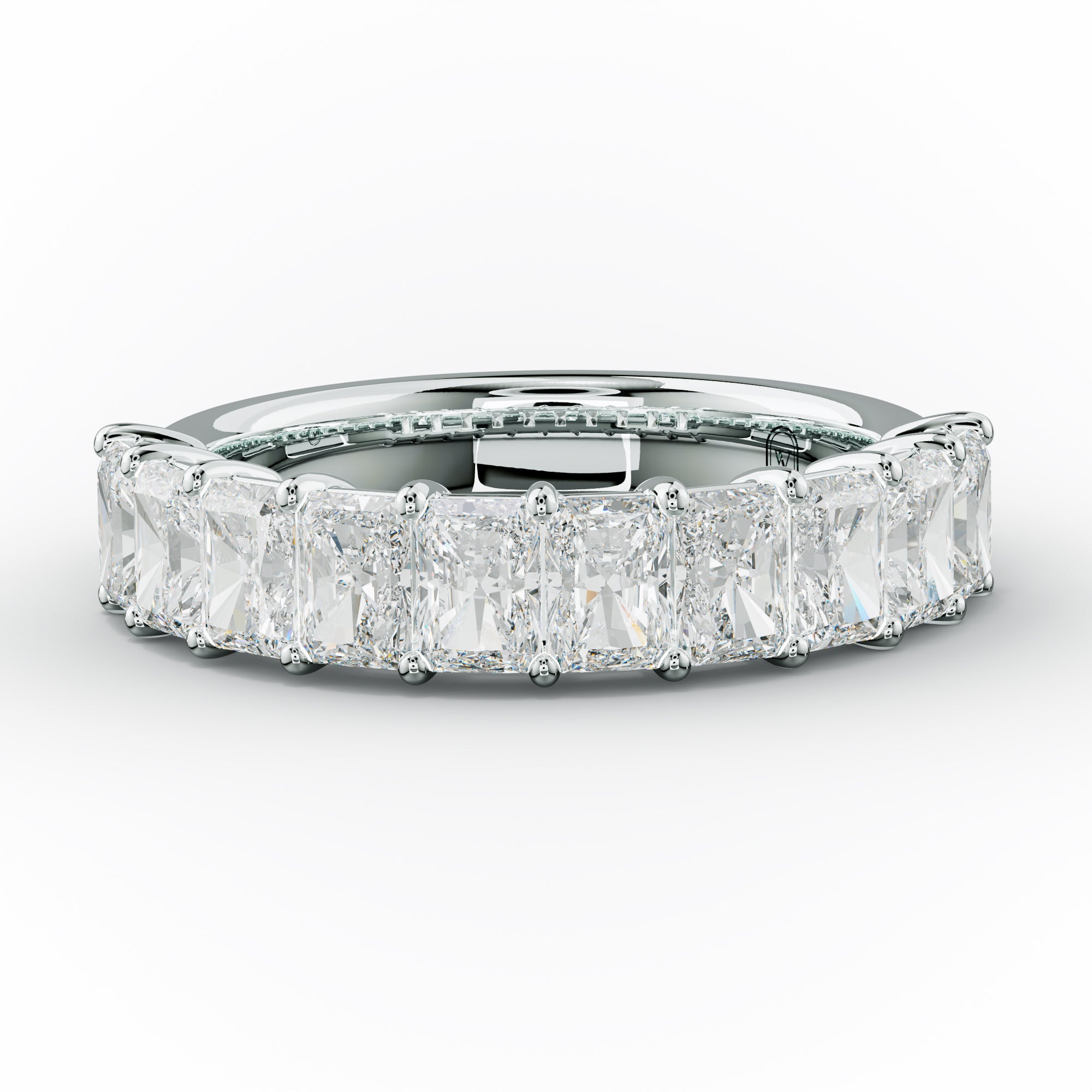 3.0 Carat Radiant Diamond Anniversary Band