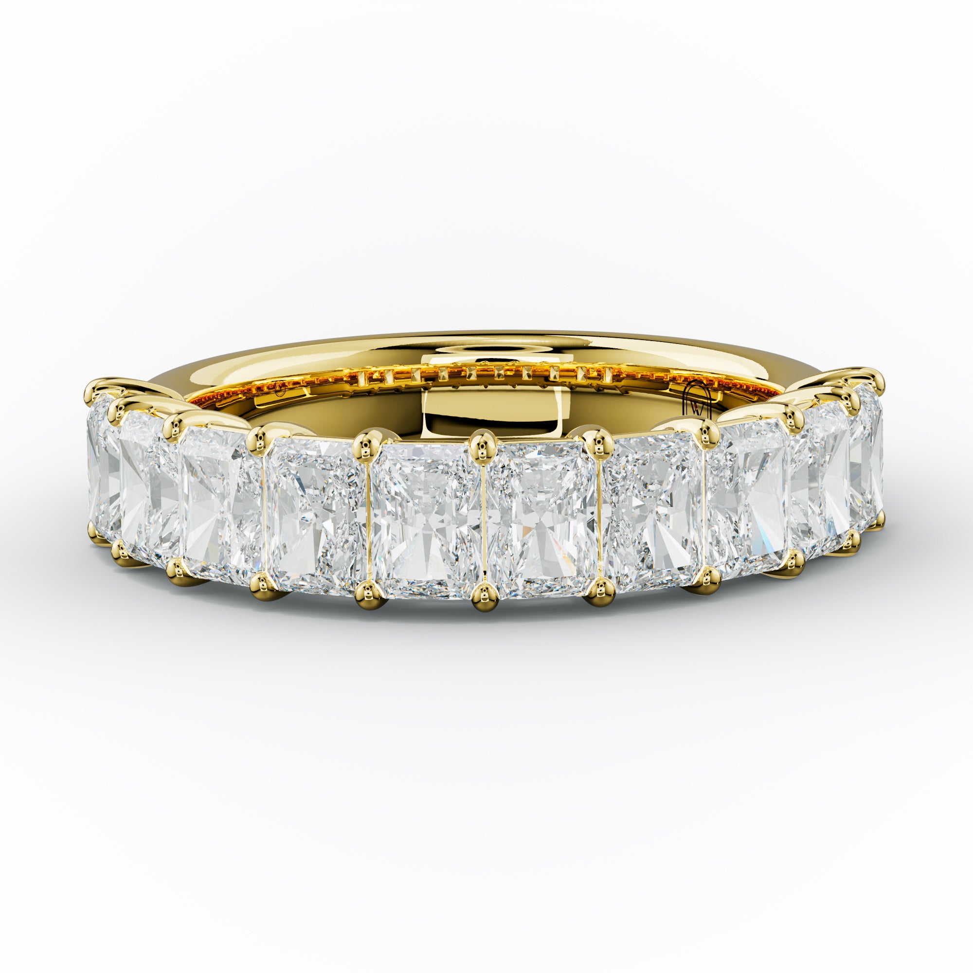 3.0 Carat Radiant Diamond Anniversary Band