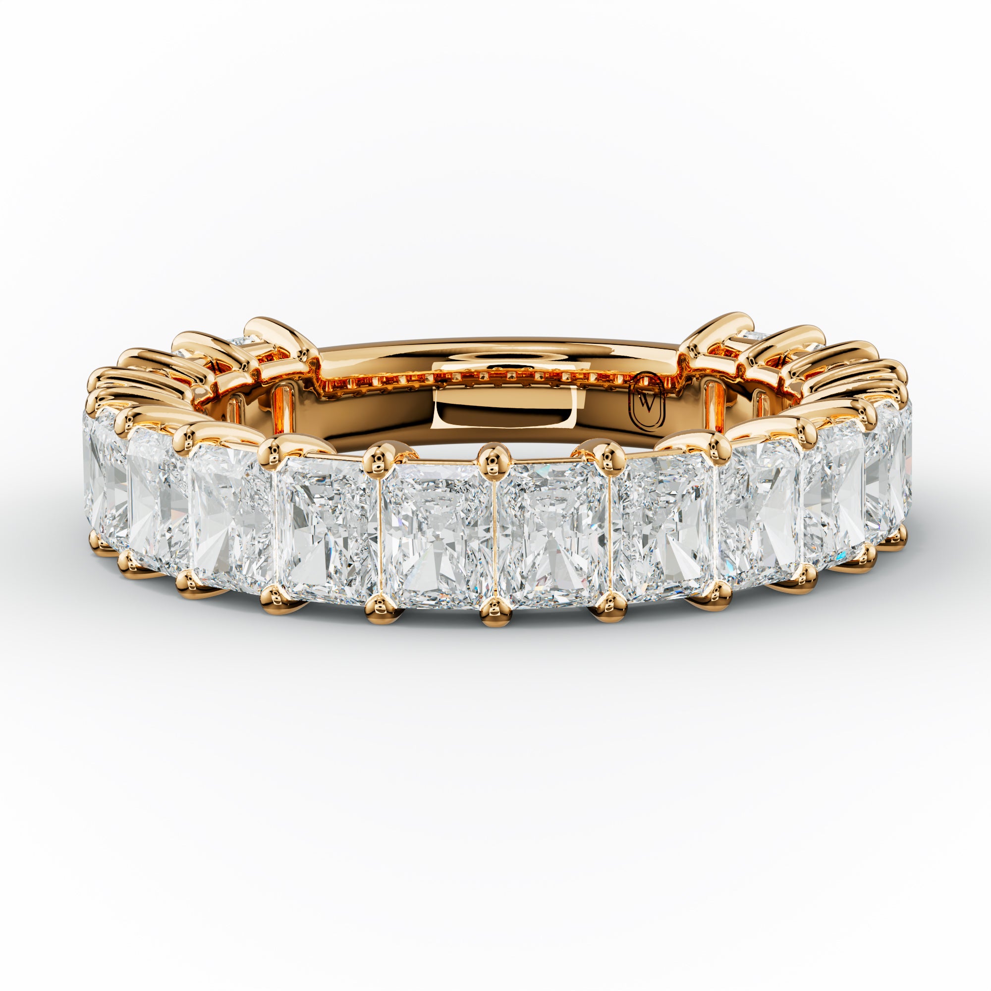 4.0 Carat Radiant Diamond Anniversary Band