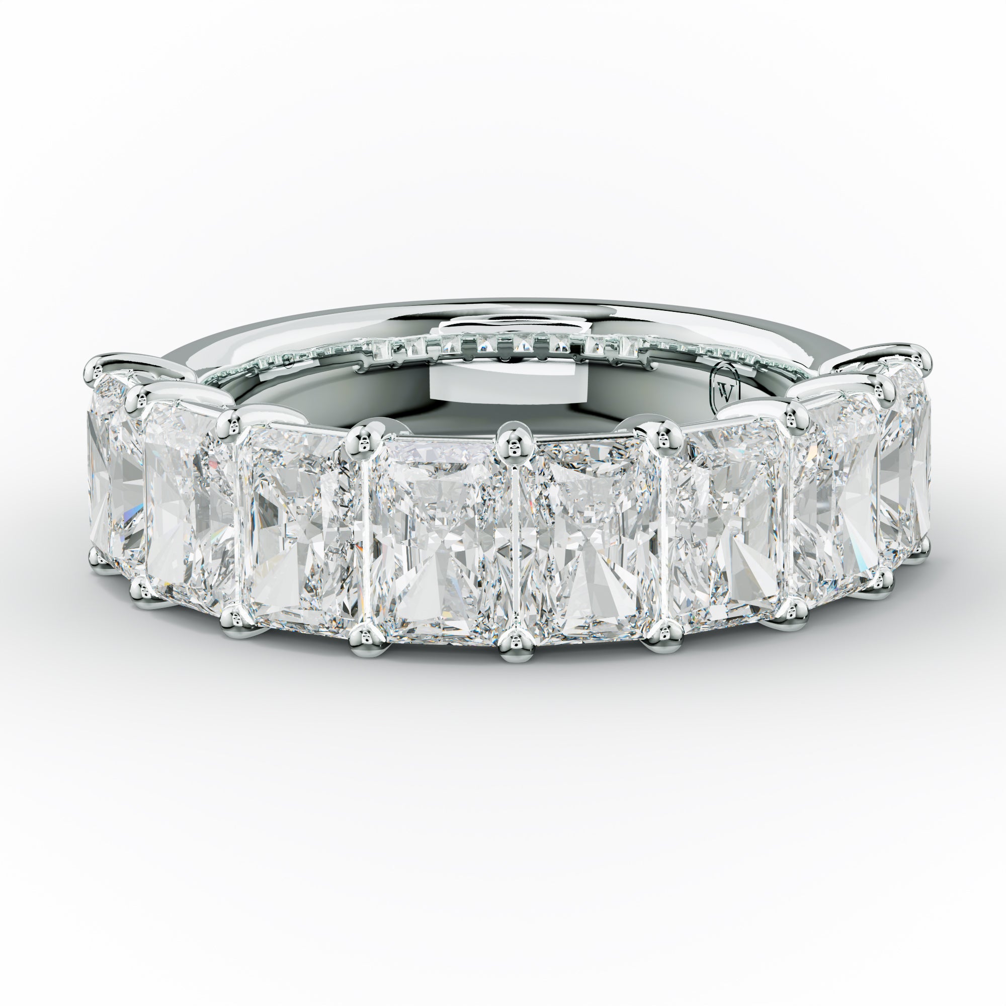 4.0 Carat Radiant Diamond Anniversary Band