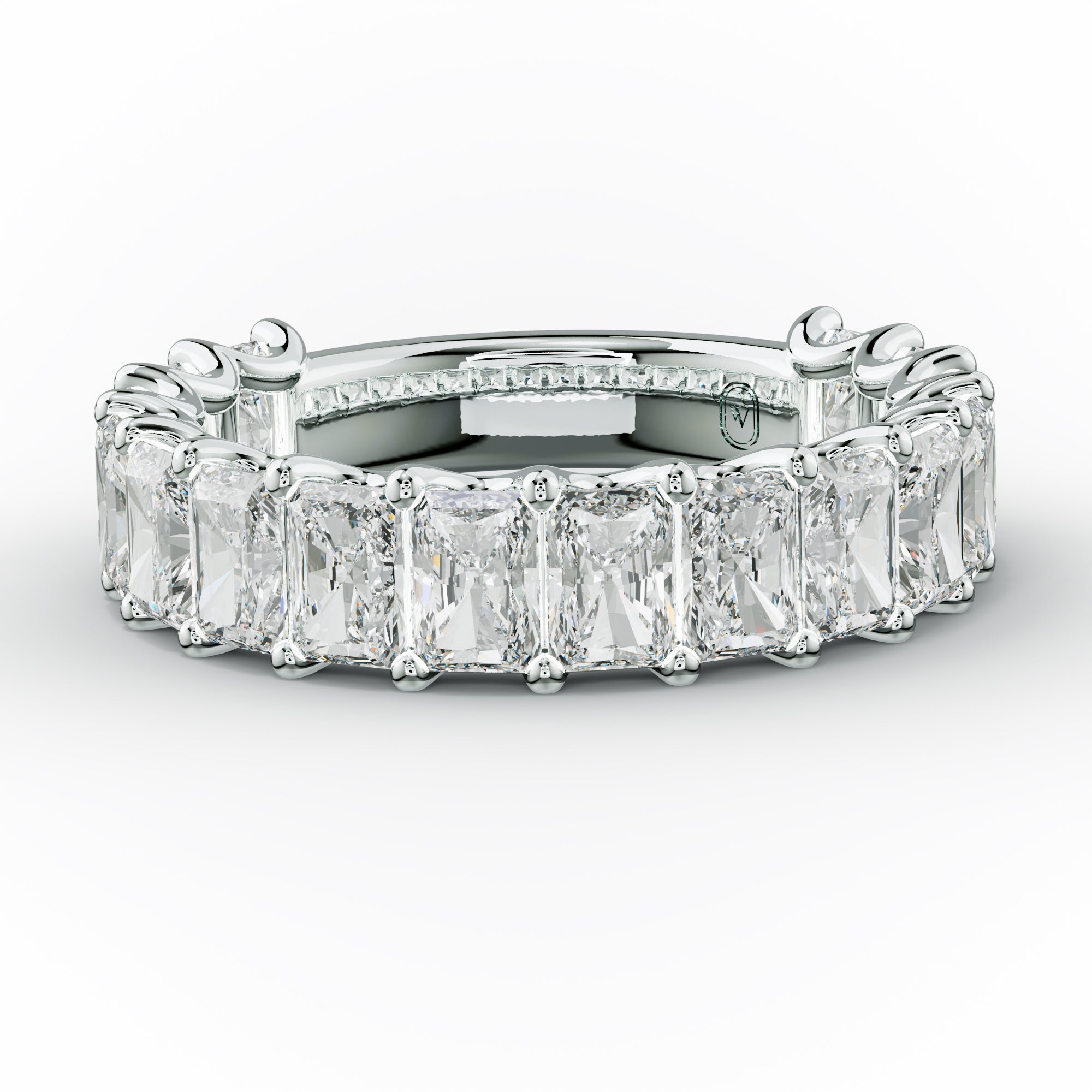 4.0 Carat Radiant Diamond Anniversary Band