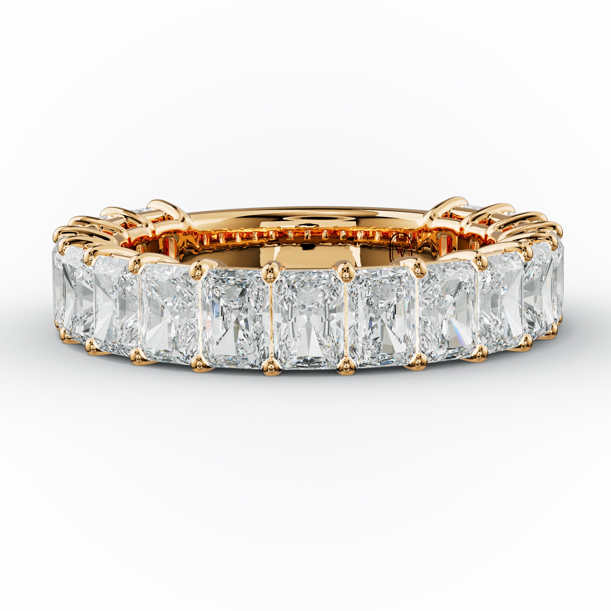 5.0 Carat Radiant Diamond Anniversary Band