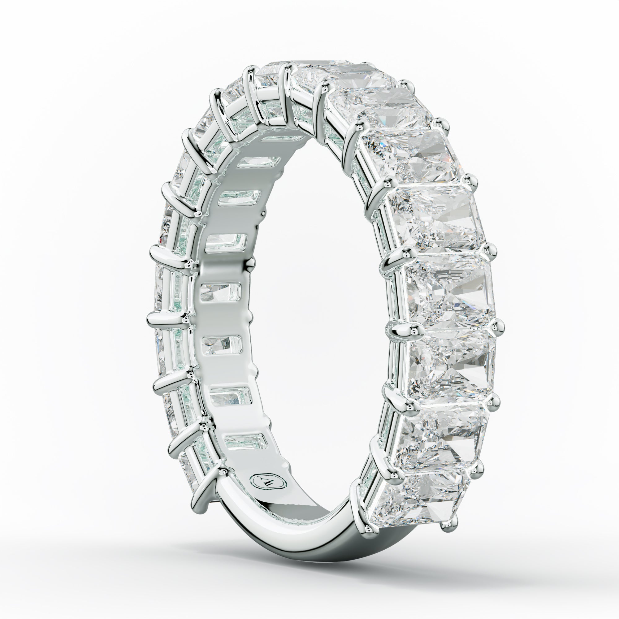 5.0 Carat Radiant Diamond Anniversary Band