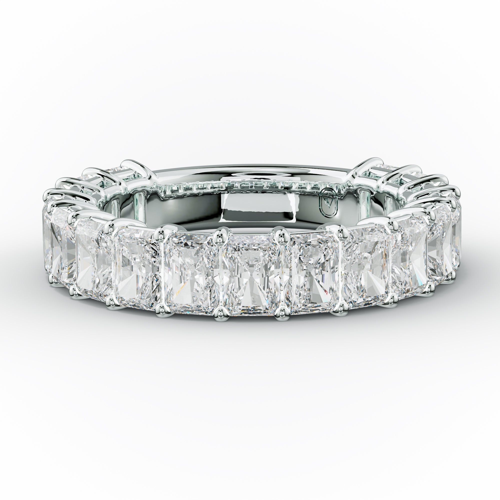 5.0 Carat Radiant Diamond Anniversary Band