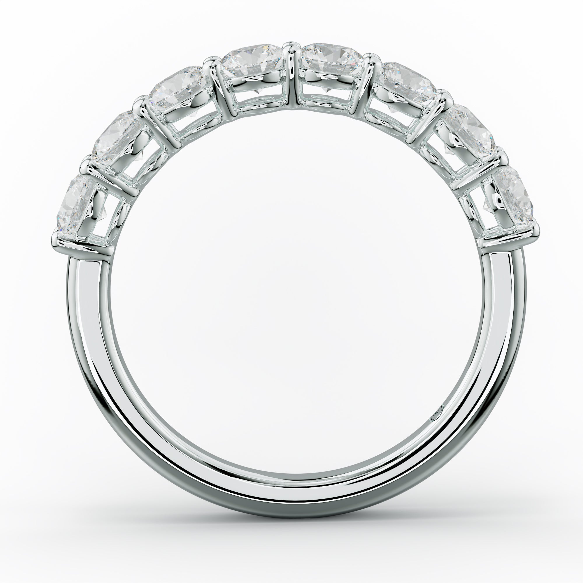 1.0 Carat Round Diamond Anniversary Band