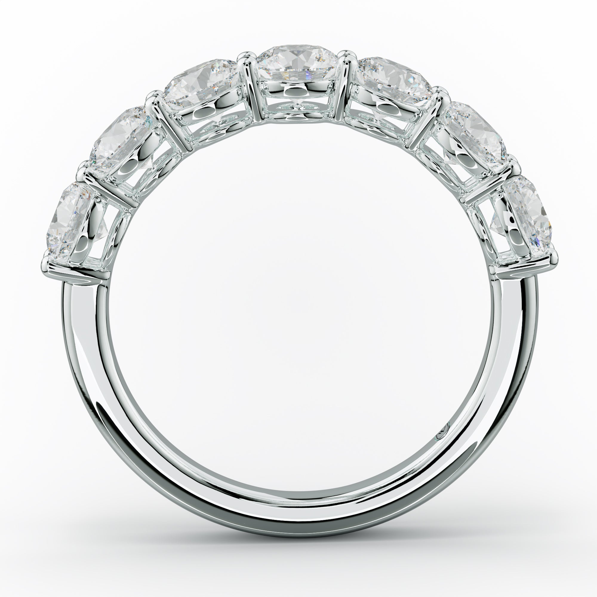 2.0 Carat Round Diamond Anniversary Band