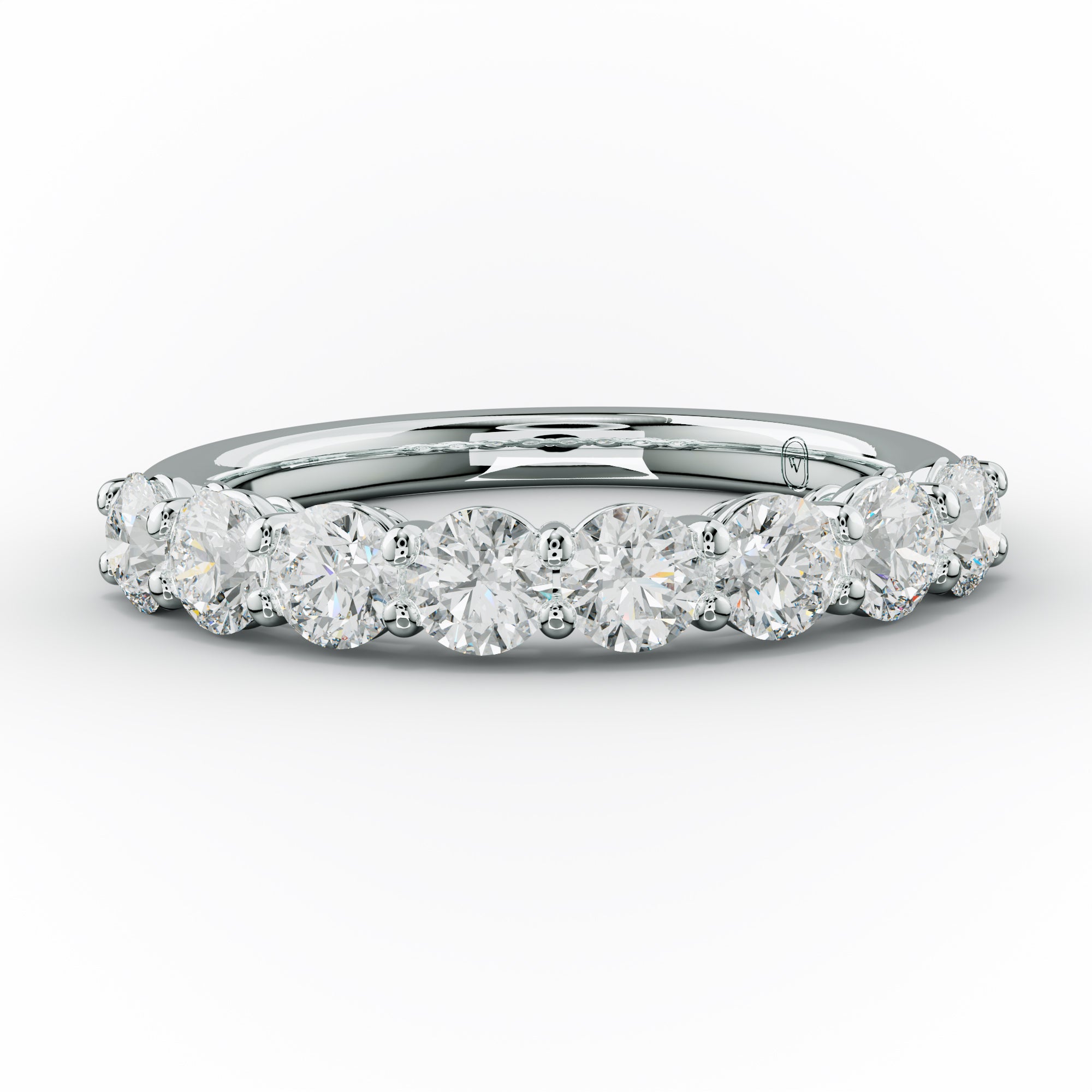 1.0 Carat Round Diamond Anniversary Band