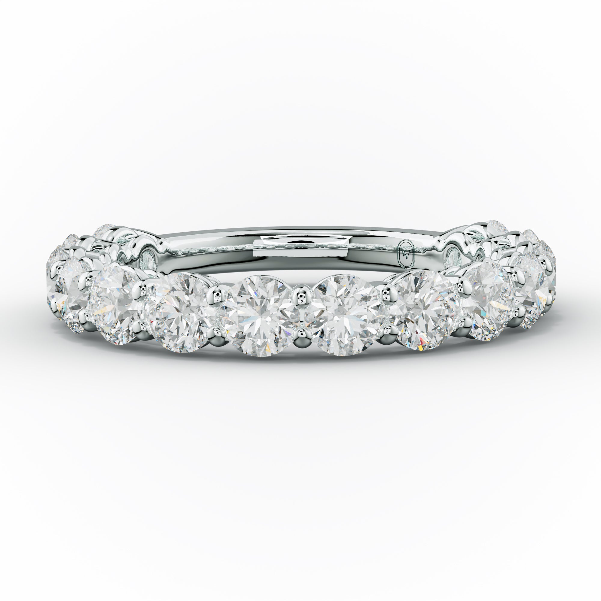 2.0 Carat Round Diamond Anniversary Band