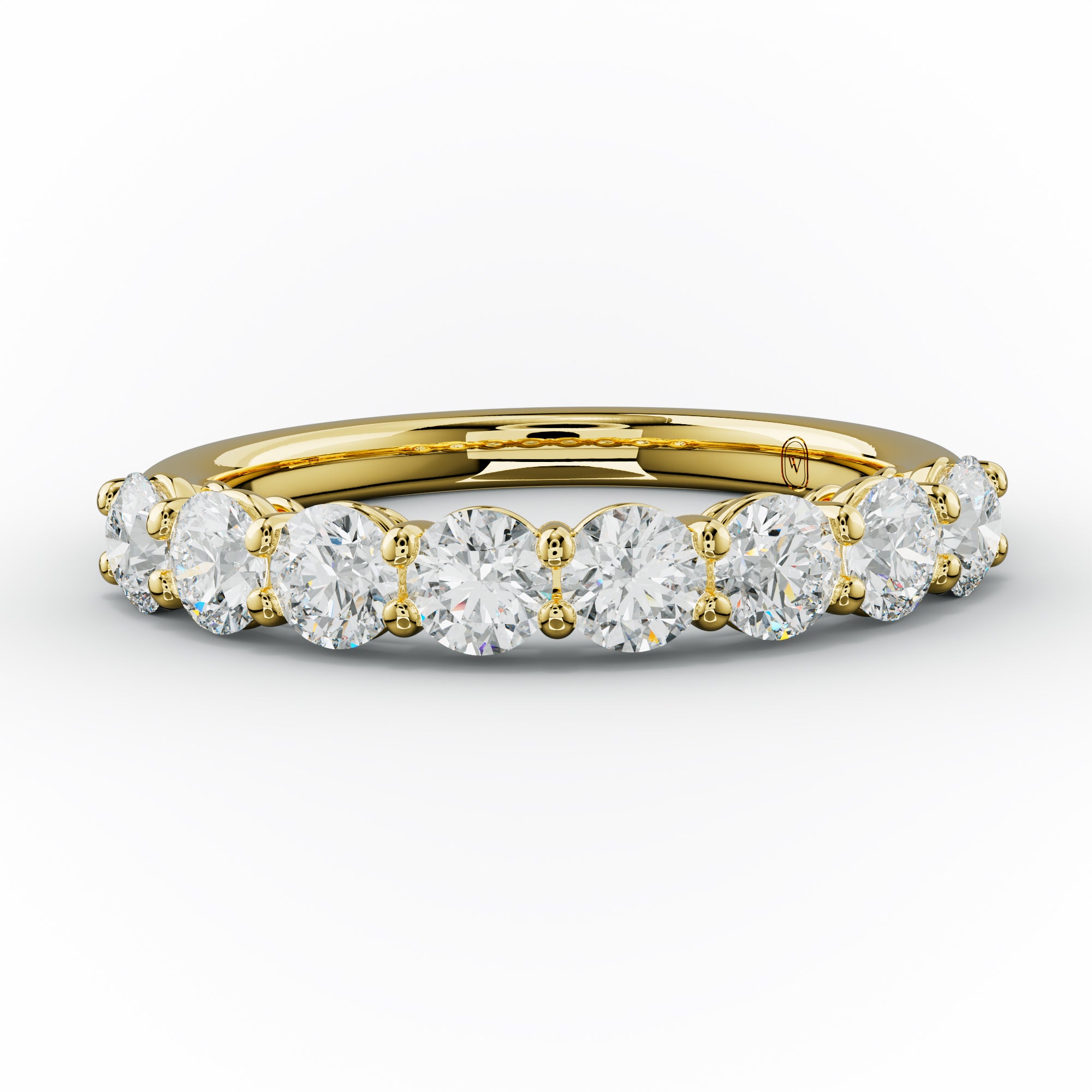 1.0 Carat Round Diamond Anniversary Band