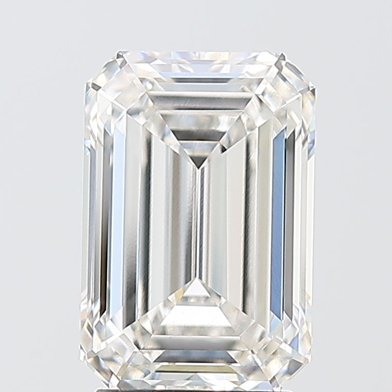 3.08 Carat G-VVS2 Emerald Lab Diamond