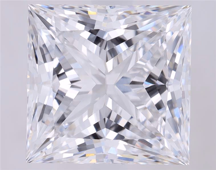 3.57 Carat E-VVS2 Princess Lab Diamond