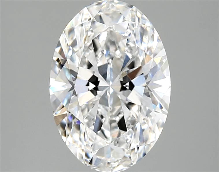 3.02 Carat F VVS1 Oval Lab Diamond