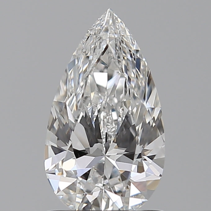 1.05 Carat E-VVS2 Pear Lab Diamond