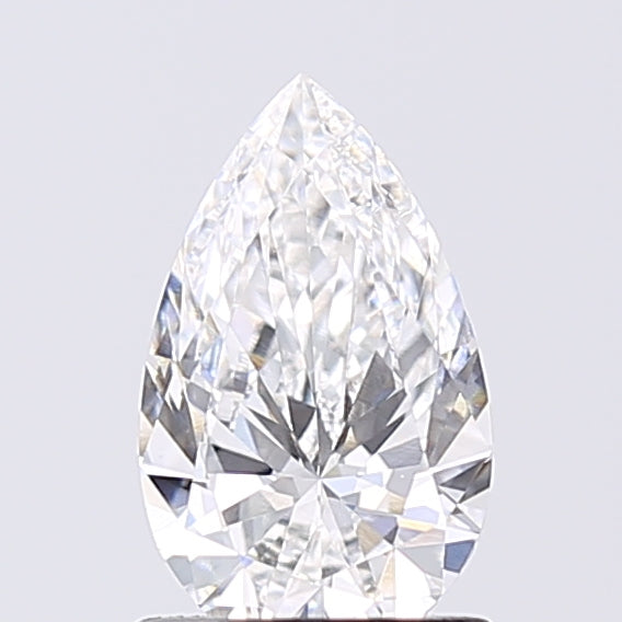 1.09 Carat E-VVS2 Pear Lab Diamond