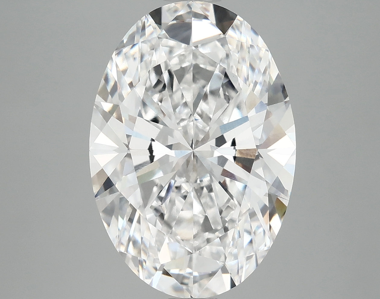 5.93 Carat E VVS2 Oval Lab Diamond
