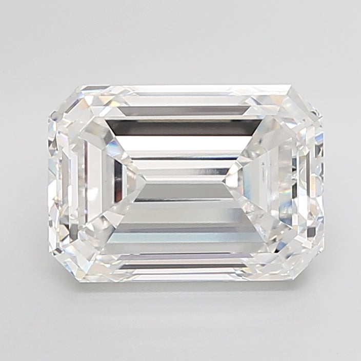 10.07 Carat E-VVS2 Emerald Lab Diamond