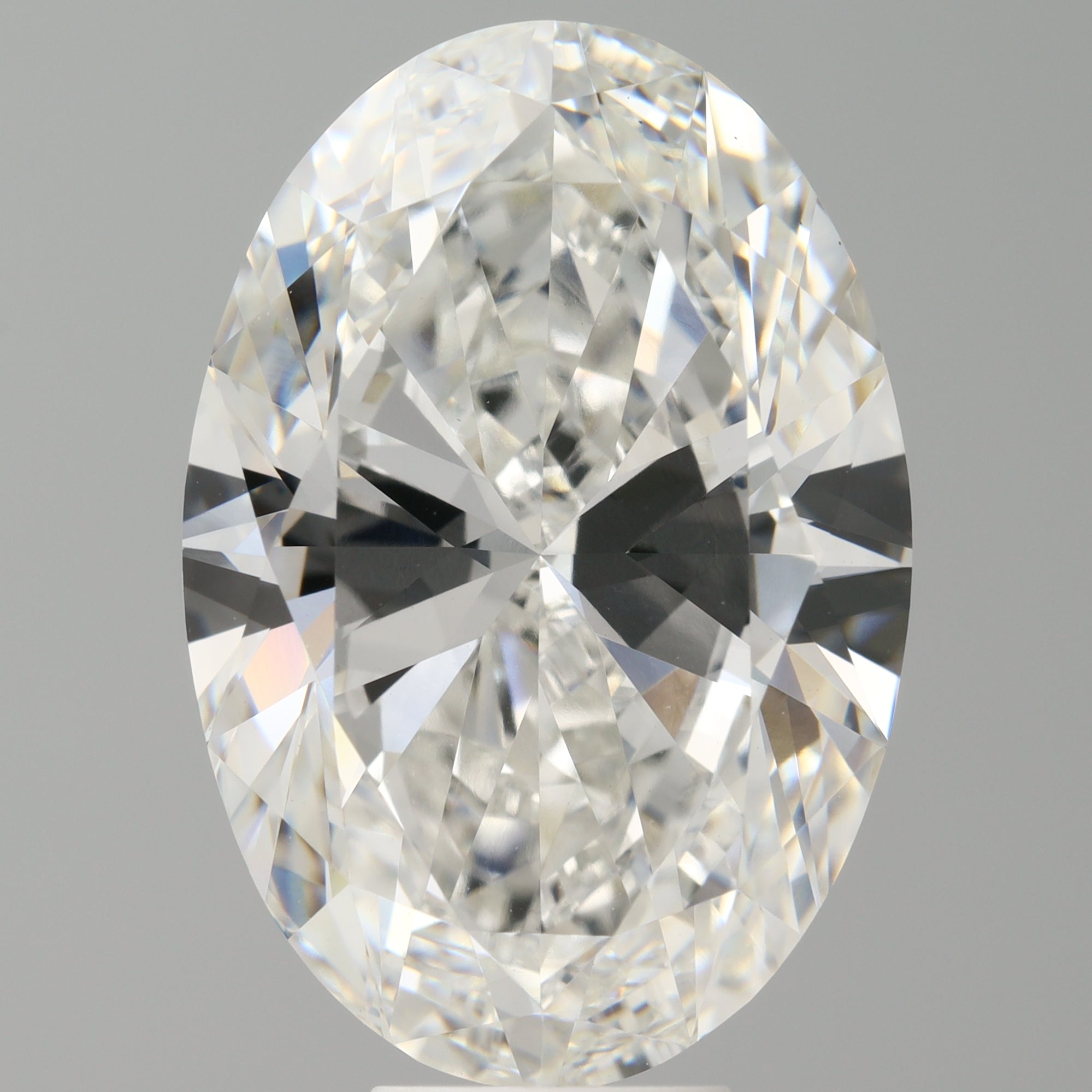 10.43 Carat F-VS1 Oval Lab Diamond