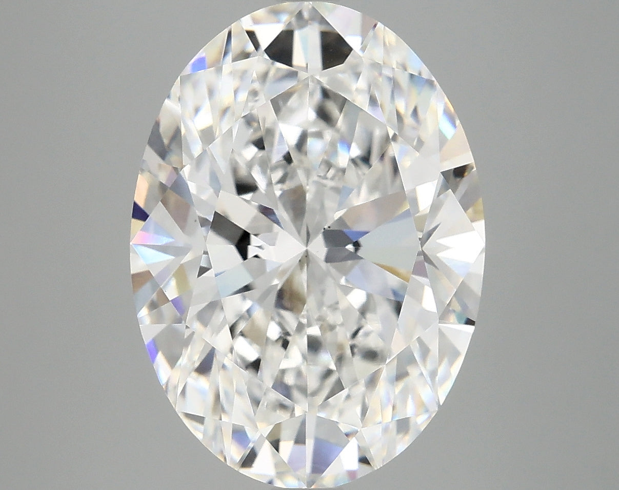 6.42 Carat E VS1 Oval Lab Diamond