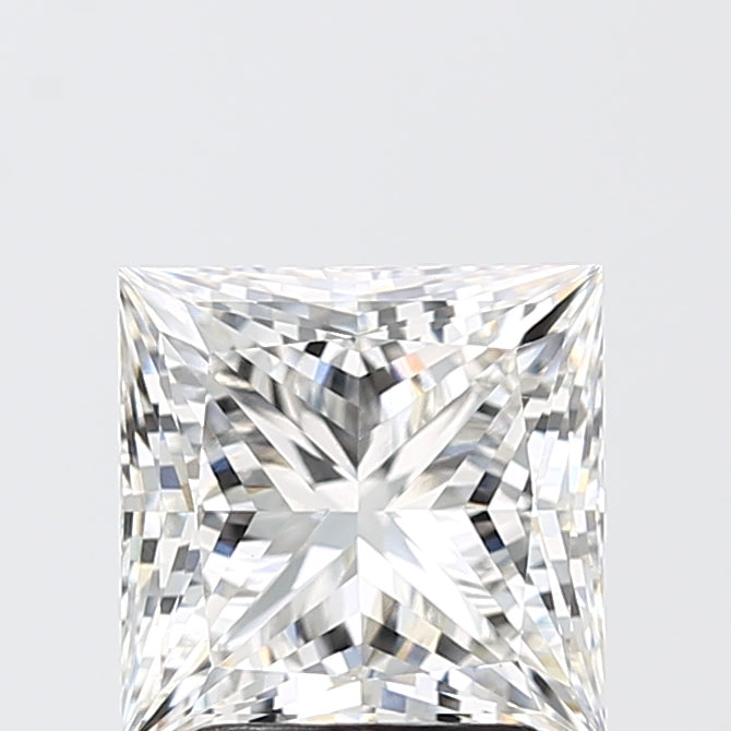 3.04 Carat G-VVS2 Princess Lab Diamond