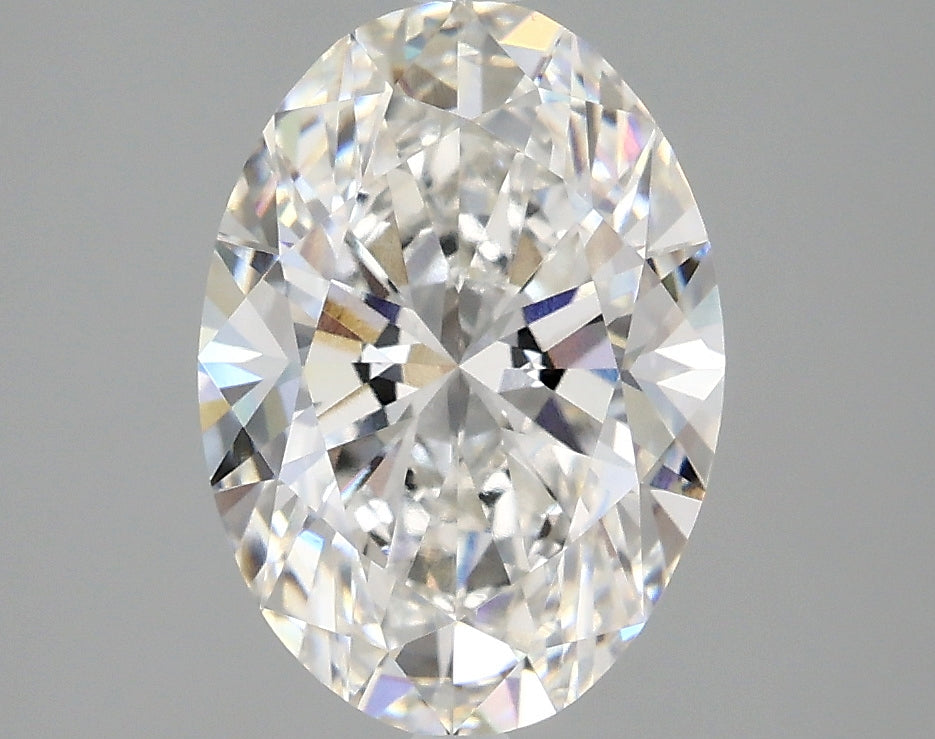2.67 Carat F VVS2 Oval Lab Diamond