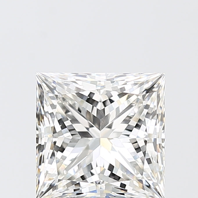 3.06 Carat G-VVS2 Princess Lab Diamond