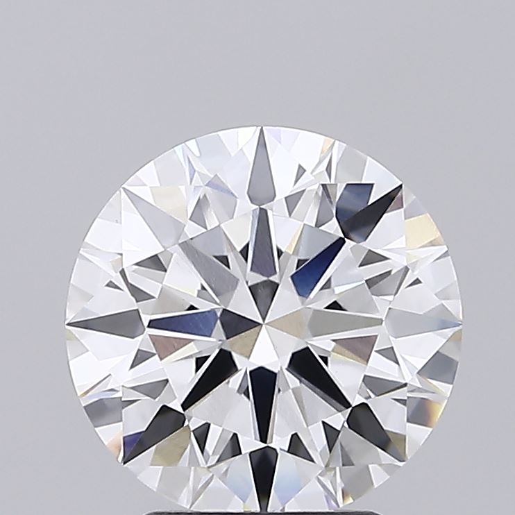 3.21 Carat F-VVS2 Round Lab Diamond