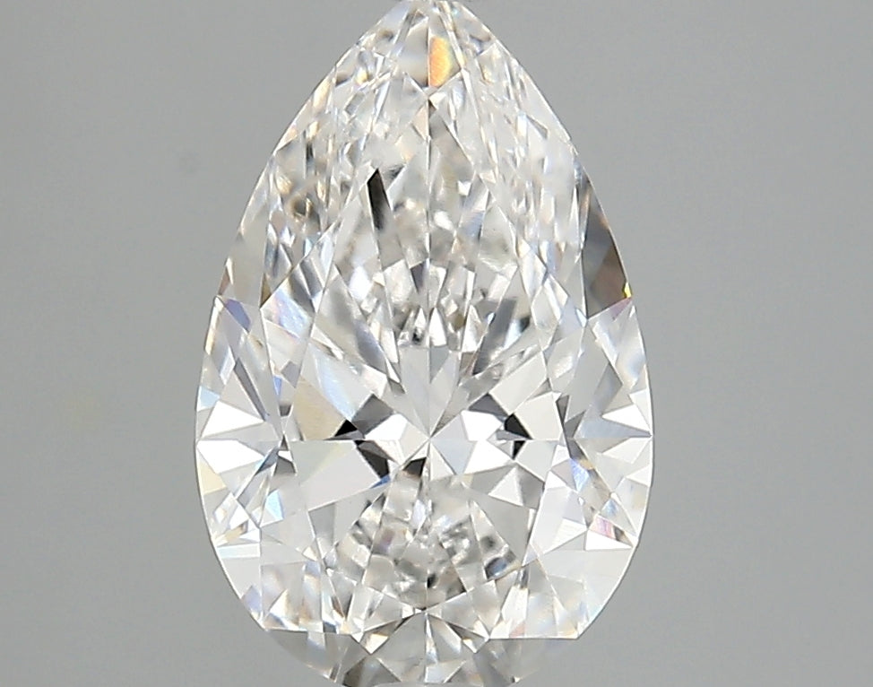 2.45 Carat E-VS1 Pear Lab Diamond
