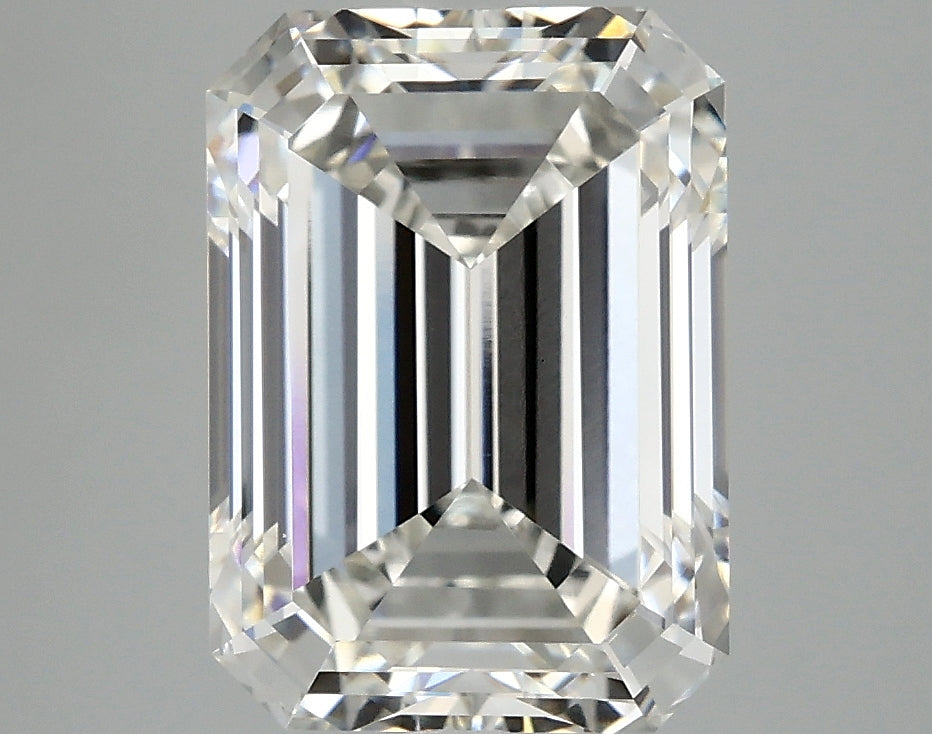 4.04 Carat G VVS2 Emerald Lab Diamond