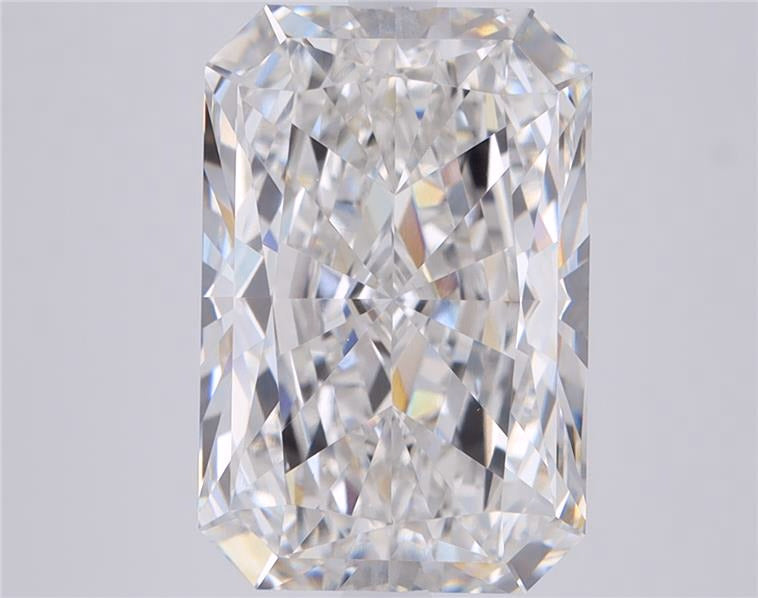 7.05 Carat F-VVS2 Radiant Lab Diamond
