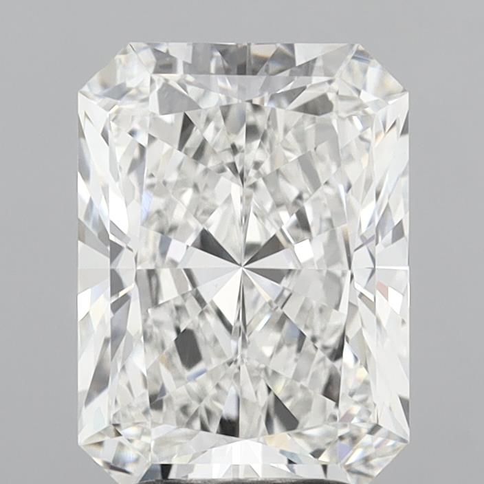 3.82 Carat F VVS2 Radiant Lab Diamond
