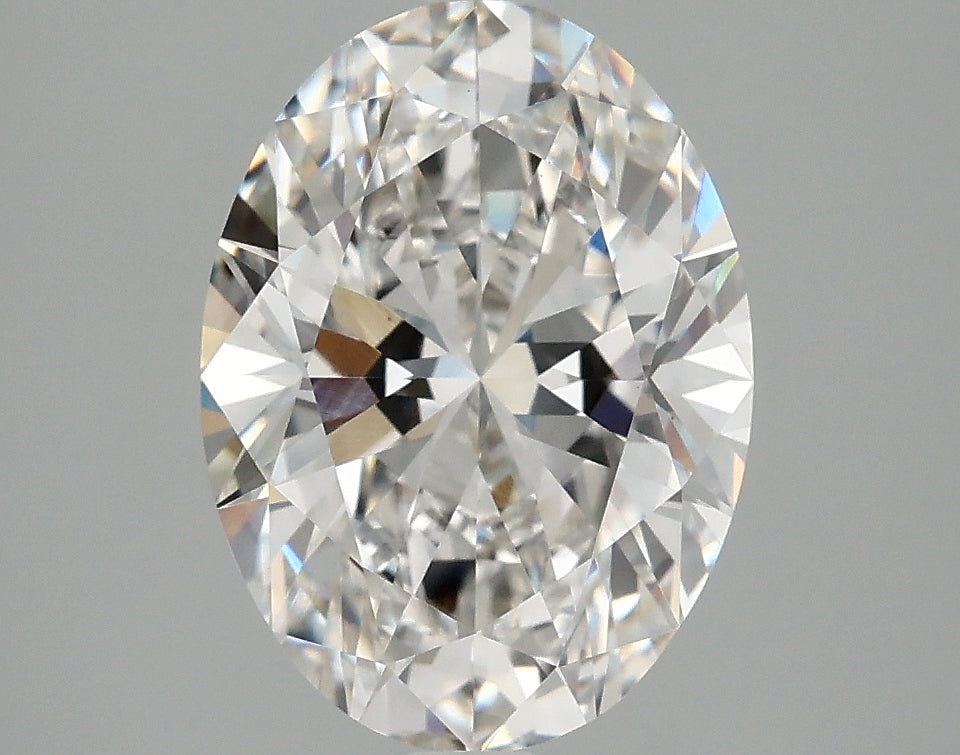 4.02 Carat E VVS1 Oval Lab Diamond