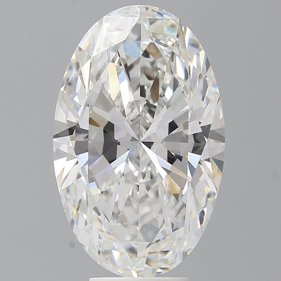 6.51 Carat F-VS1 Oval Lab Diamond