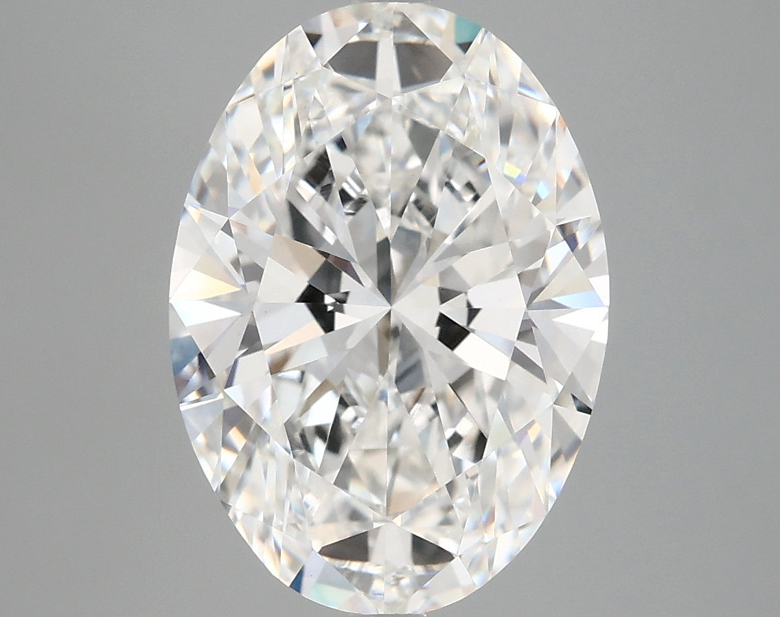 4.95 Carat F VS1 Oval Lab Diamond