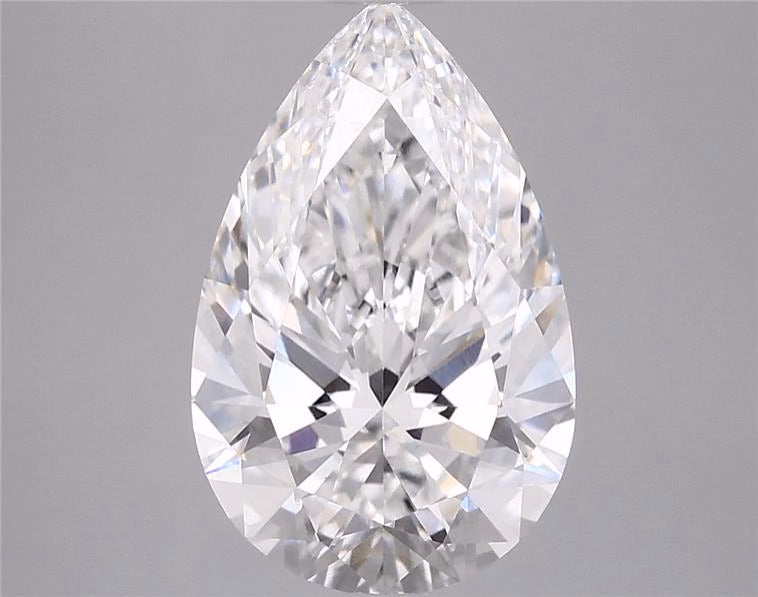 2.09 Carat F-VVS2 Pear Lab Diamond