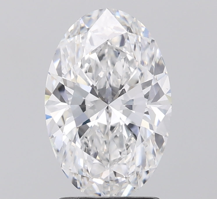 1.54 Carat E-VVS2 Oval Lab Diamond