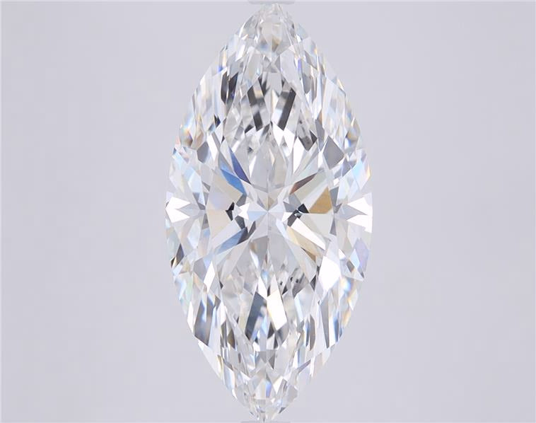 3.91 Carat E-VS1 Marquise Lab Diamond