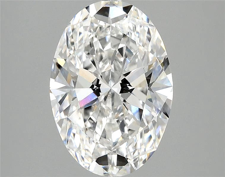 2.90 Carat F-VVS2 Oval Lab Diamond