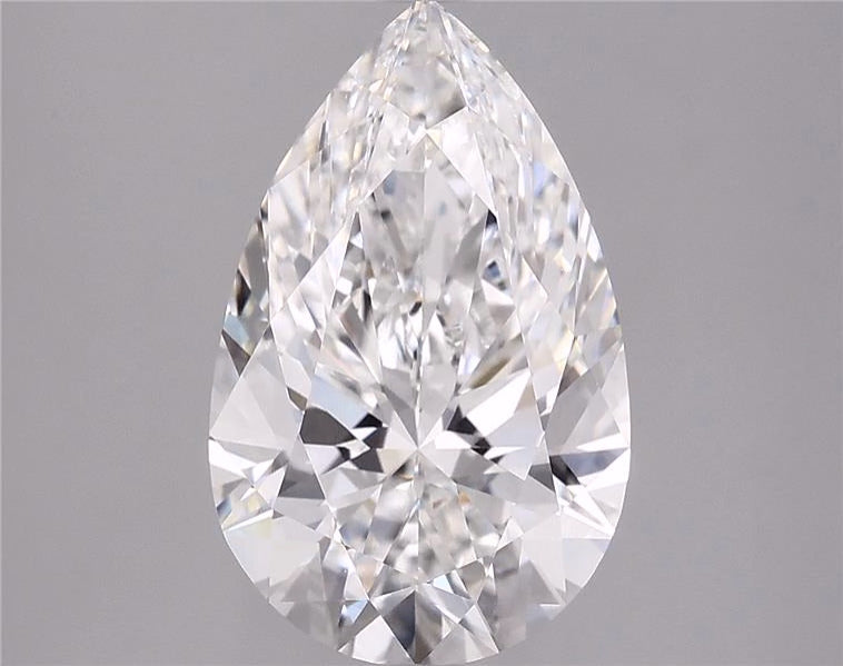 2.09 Carat F-VS1 Pear Lab Diamond