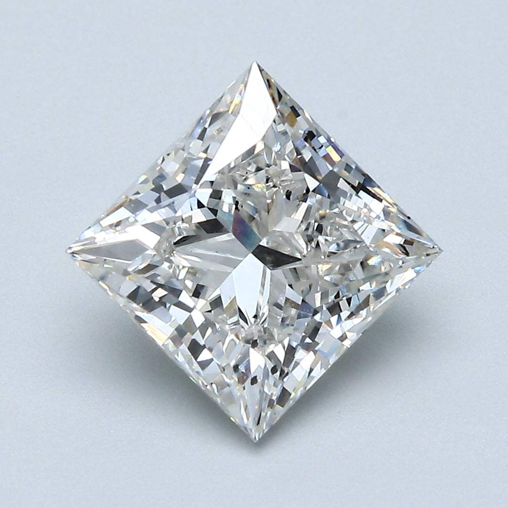 3.06 Carat I-SI2 Princess Lab Diamond