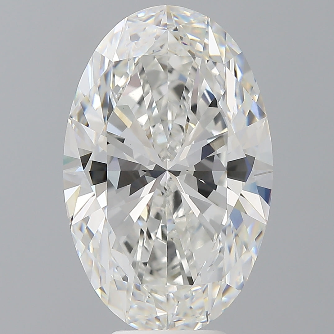 6.57 Carat E-VVS2 Oval Lab Diamond