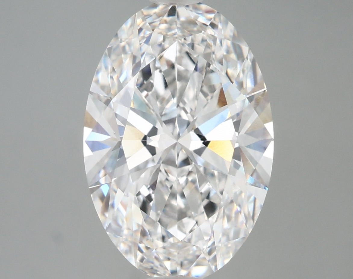 4.49 Carat E-VVS2 Oval Lab Diamond