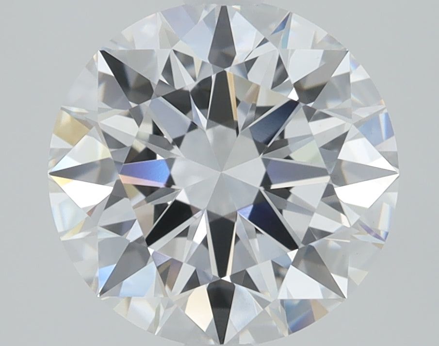 4.06 Carat F-VVS2 Round Lab Diamond
