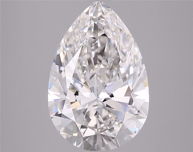 1.09 Carat F-VVS2 Pear Lab Diamond