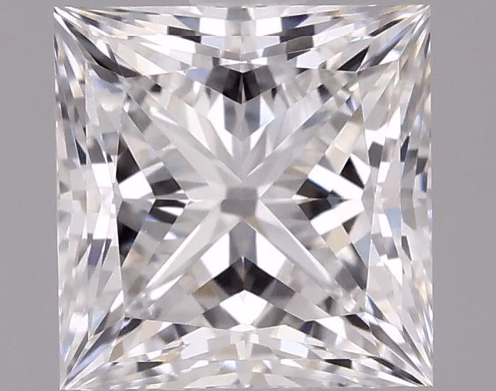 5.03 Carat F-VVS2 Princess Lab Diamond