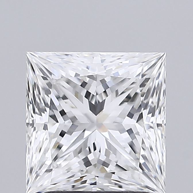 1.94 Carat F-VVS2 Princess Lab Diamond