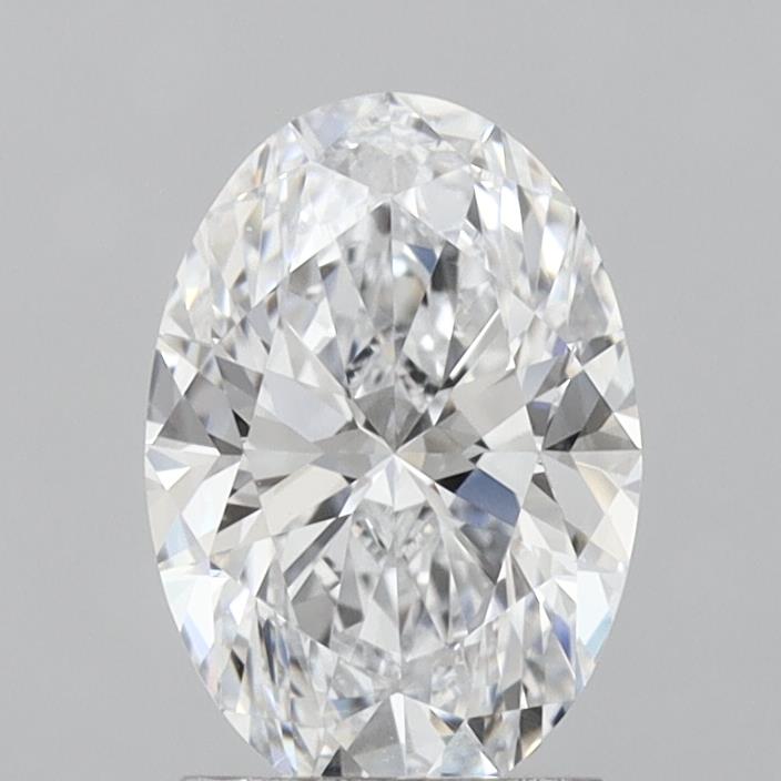2.04 Carat D-IF Oval Lab Diamond